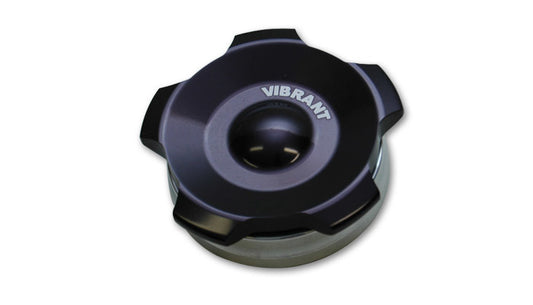 VIBRANT PERFORMANCE  Black Alum Fill Cap w/ Alum. Weld Bung 2in   VIB11291