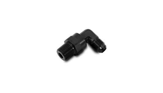 Vibrant Performance -6AN Flare To 1/2in NPT Male 90 Degree Swivel MPN VIB11363