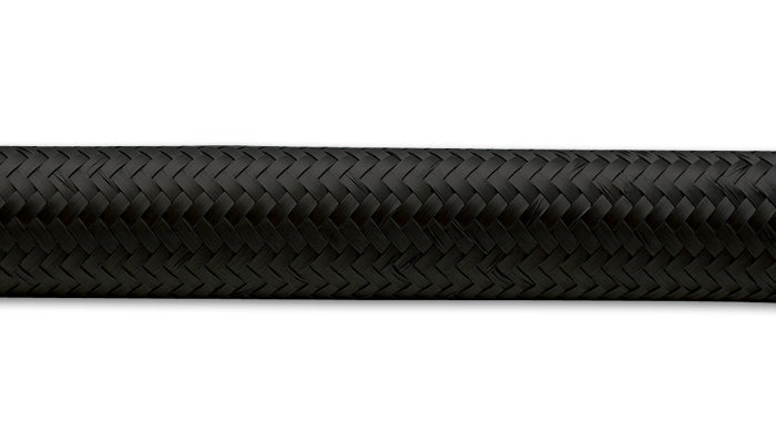 VIBRANT PERFORMANCE  2ft Roll -4 Black Nylon Braided Flex Hose   VIB11954