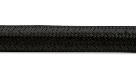 VIBRANT PERFORMANCE  2ft Roll -4 Black Nylon Braided Flex Hose   VIB11954