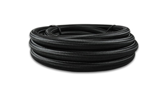 VIBRANT PERFORMANCE  10ft Roll -16 Black Nylo n Braided Flex Hose   VIB11973