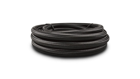 Vibrant Performance 10ft Roll of Black Nylon Braided Flex Hose PTFE MPN VIB18963