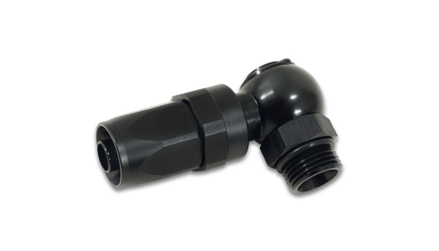 Vibrant Performance Fitting Hose End Straigh t Swivel Reusable -6 AN MPN VIB24426