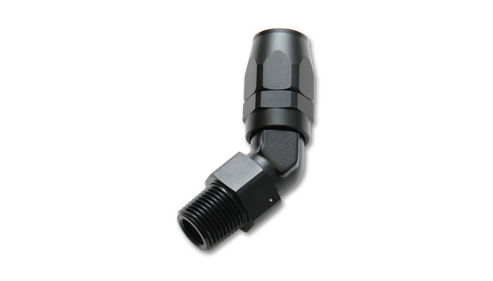 VIBRANT PERFORMANCE  -10AN Male 1/2in NPT 45 Degree Hose End Fitting  VIB26407