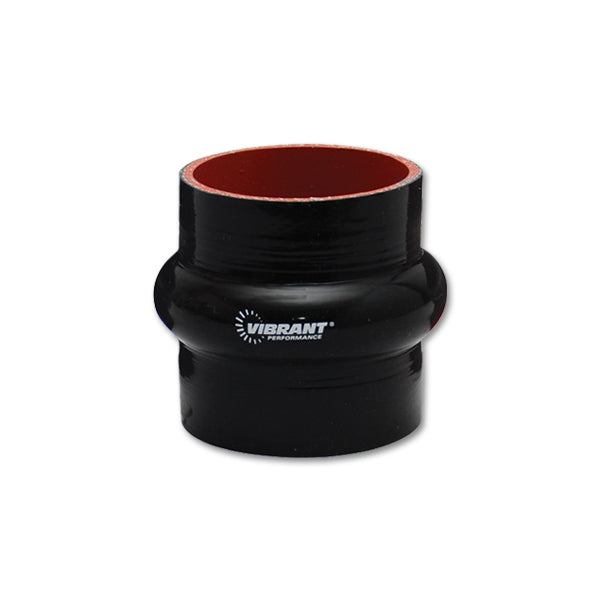 VIBRANT PERFORMANCE  2-1/2in Silicone Hump Hose Black   VIB2732