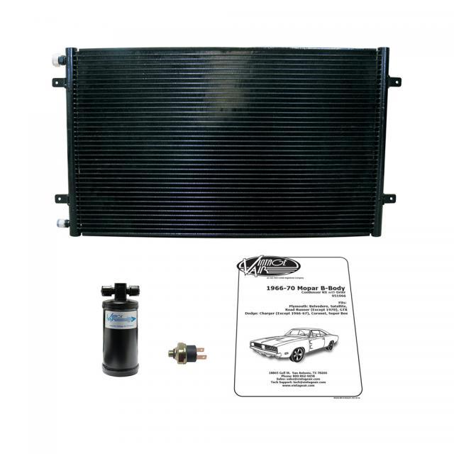 VINTAGE AIR  66-70 Mopar B-Body Condenser w/Drier  VIN051066