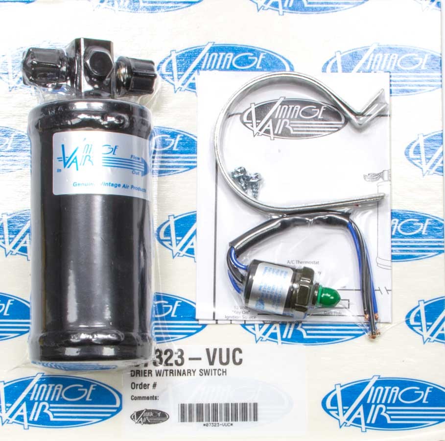 Vintage Air Drier w/Trinary Switch MPN VIN07323-VUC