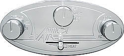 VINTAGE AIR  Gen II Streamline Contrl Panel   VIN48104-RHQ