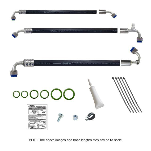Vintage Air 70-73 Camaro A/C Hose KIt 134a MPN VIN526682 For GM F-Body 1970-73