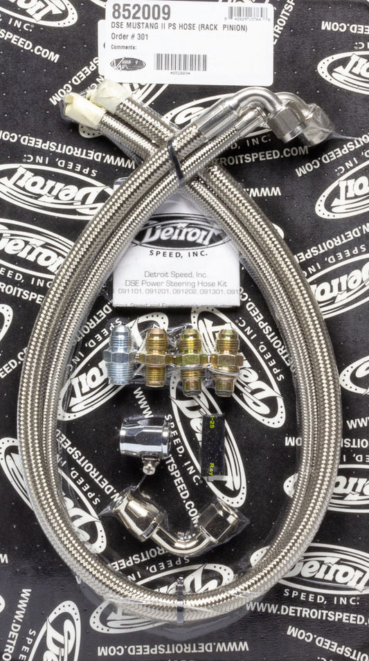 Vintage Air Detroit Speed Mustang II Power Steering Hose MPN VIN852009 For Ford Mustang II, Mustang