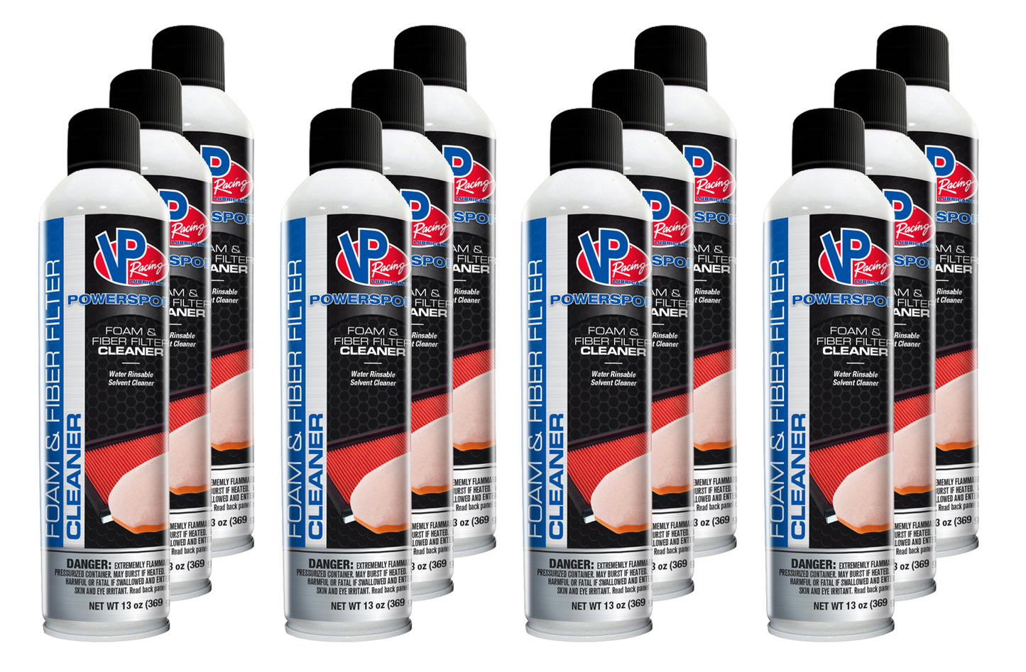 VP RACING  VP Foam / Filter Cleaner Aerosol 13oz (Case 12)  VPFVP7970020C