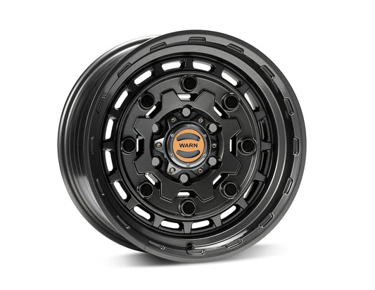 Warn  Wheel 17x8.5 Jackhammer Black 6x5.5/6x139.7mm   WAR104489