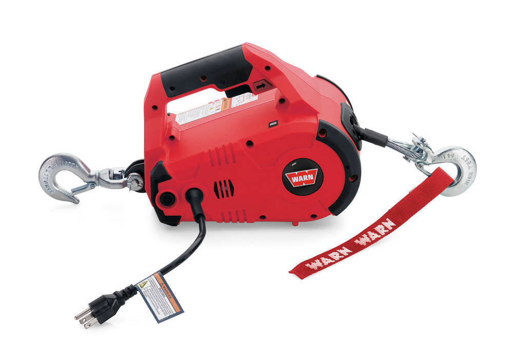 WARN  PullzAll-120V AC Winch 1000lb Wire Rope  WAR885001