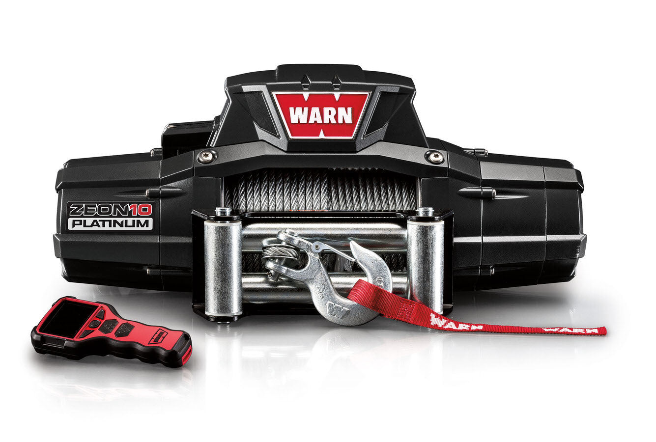 WARN  ZEON 10 Platinum 10000lb Winch w/Wire Rope Roller  WAR92810