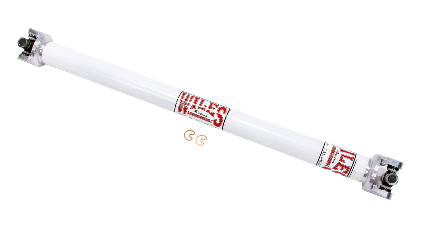 Wiles Racing Driveshafts C/F Driveshaft 2-1/4in Dia 32in Long MPN WDSCF225320 For Universal use