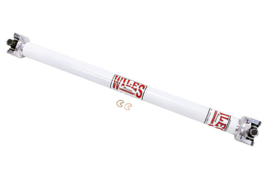 Wiles Racing Driveshafts C/F Driveshaft 2-1/4in Dia 38in Long MPN WDSCF225380 For Universal use