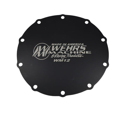 Wehrs Machine Ford 9in Cover Black Ano Aluminum. MPN WEHWM12 For Ford