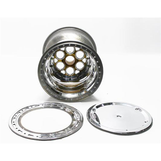 WELD RACINGWheels15x17 42 Spline 6in BS Bead-Loc w/Cover