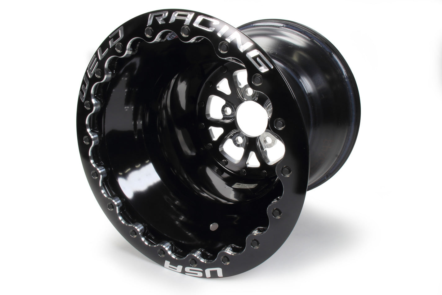 WELD RACINGWheelsV-Series Drag Wheel Blk 16x16 5x4.75 4.0 BS