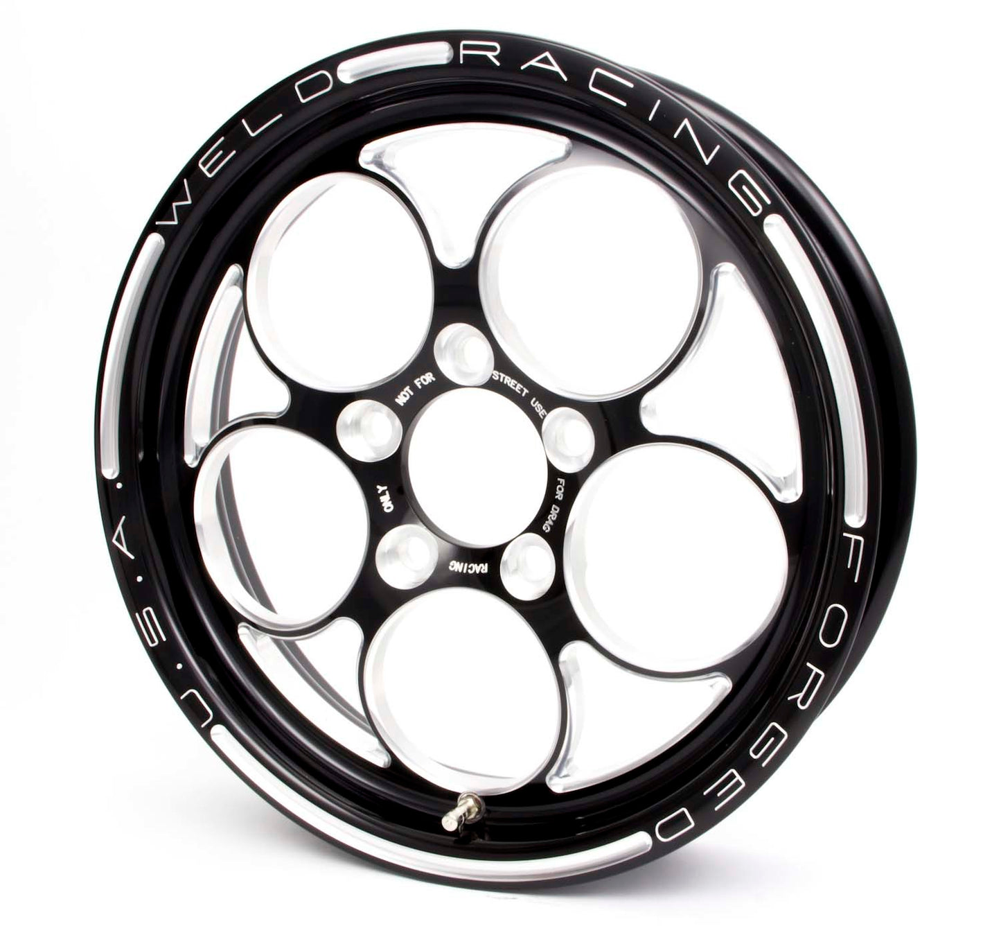 WELD RACINGWheelsMagnum PRO 15x4 1pc Wheel 5x4.5 2.25BS Blk