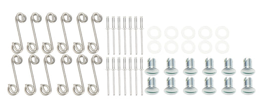 Weld Racing Repair Kit Mud Cover 12 Dzus & 12 Washers MPN WELP650-4600