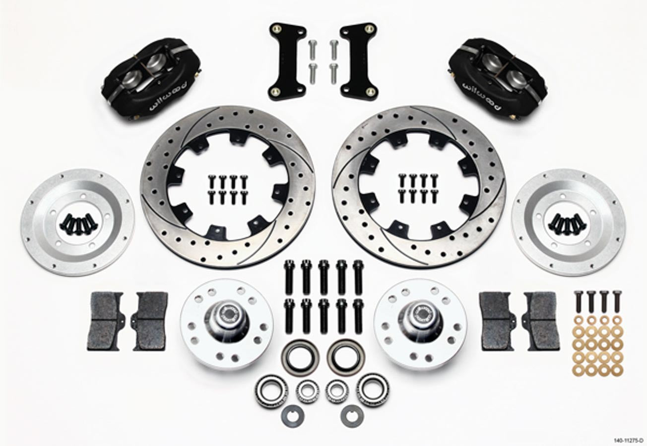 Wilwood Brake Kit Front Dynalite Camaro 82-92 12.19in Rt MPN WIL140-11275-D For GM F-Body 1982-92