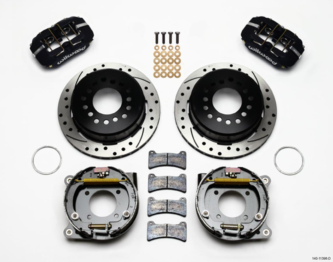 WILWOOD  Rear Disc Brake Kit 12- Bolt Chevy w/Parking Brk   WIL140-11398-D