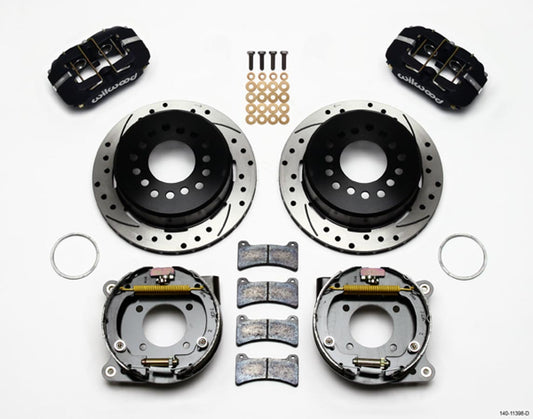 WILWOOD  Rear Disc Brake Kit 12- Bolt Chevy w/Parking Brk   WIL140-11398-D