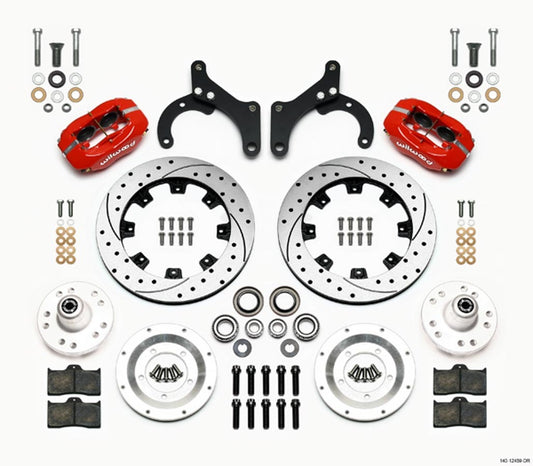 WILWOOD  Front Disc Brake Kit 63- 64 Vette 12.19in   WIL140-12459-DR