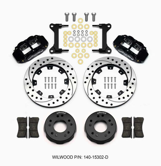 WILWOOD  Front Disc Brake Kit C10 Pro Spindle 12.19in   WIL140-15302-D