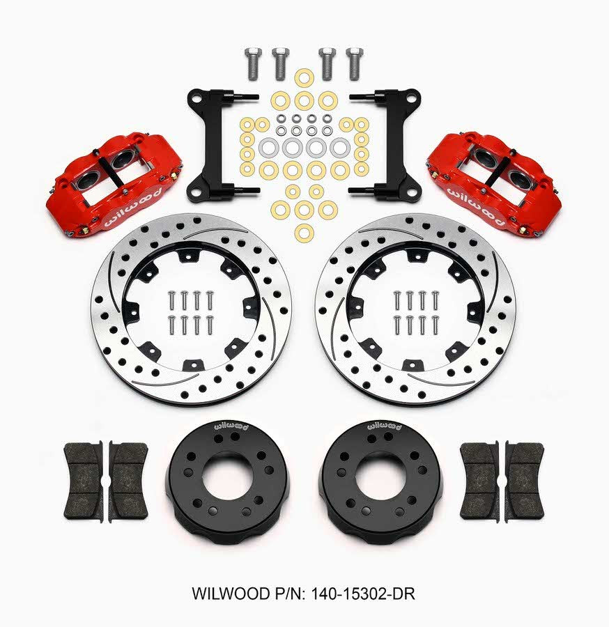 WILWOOD  Front Disc Brake Kit C10 Pro Spindle 12.19in   WIL140-15302-DR