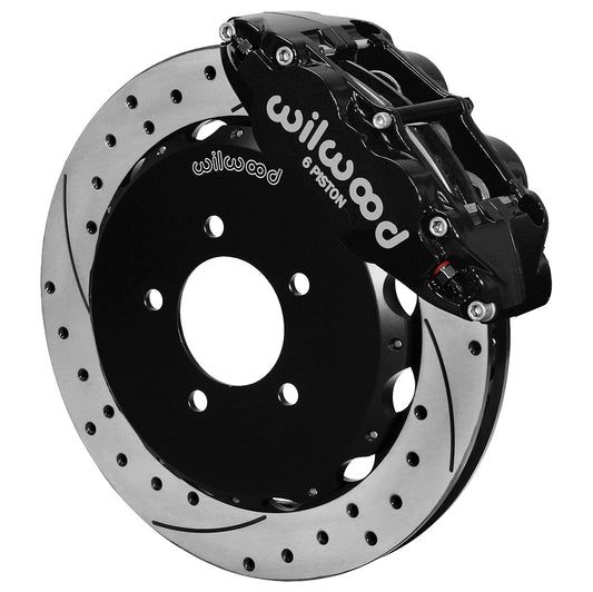 WILWOOD  Brake Kit Front for Honda Civic 13+ Drilled Black  WIL140-16847-D