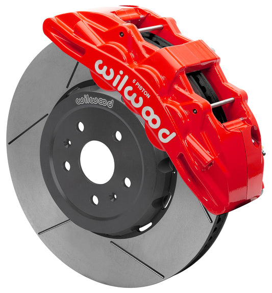 Wilwood Brake Kit Front Corvette C8 SX6R Slotted MPN WIL140-17004-R For Chevy Corvette 2020-23