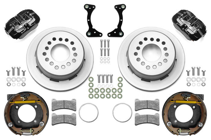 Wilwood Brake Kit Rear Black FDP Plain 11in GM G Body MPN WIL140-17120 For GM G-Body 1978-88