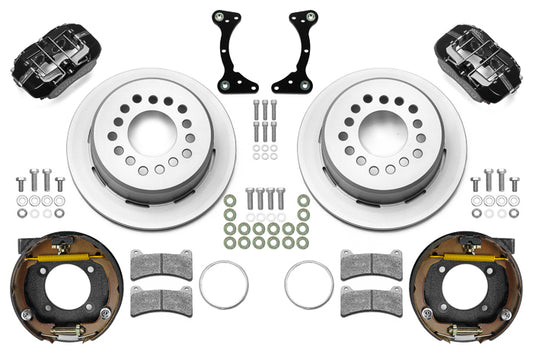 Wilwood Brake Kit Rear Black FDP Plain 11in GM G Body MPN WIL140-17120 For GM G-Body 1978-88