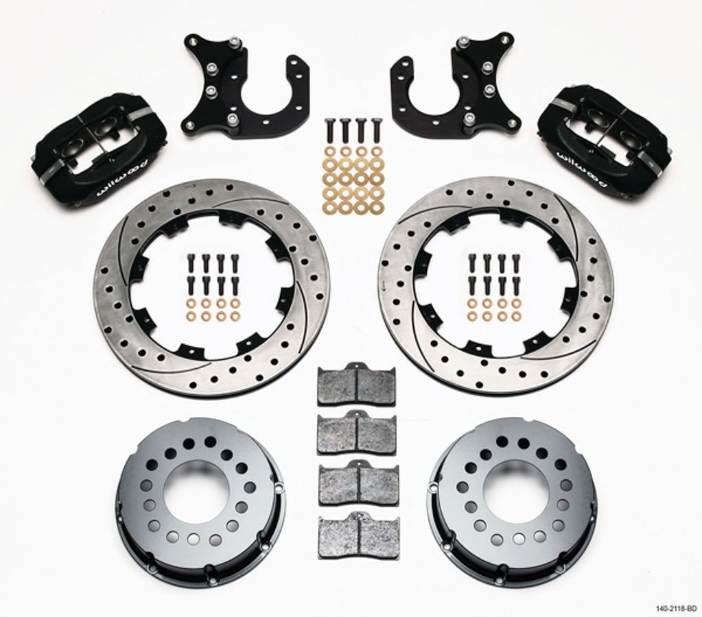 WILWOOD  P/S Rear Disc Kit New Big Ford Drilled   WIL140-2118-BD