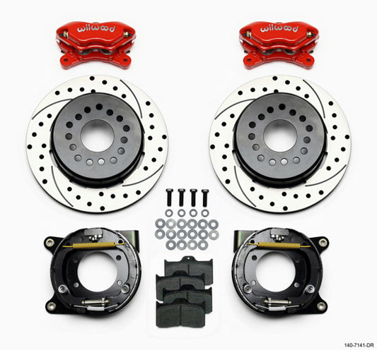 WILWOOD  Rear Disc Brake Kit w/ Park Brake Chevy   WIL140-7141-DR