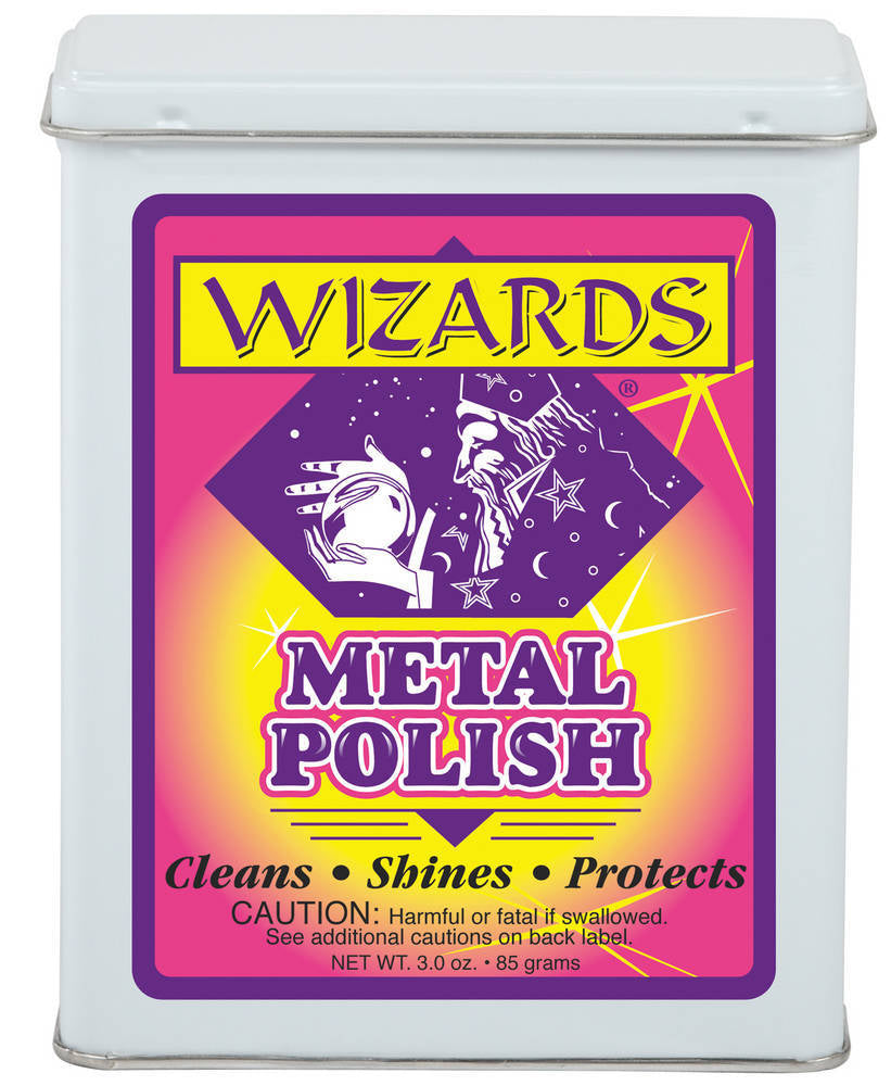 WIZARD PRODUCTS  Metal Polish 3oz.    WIZ11011