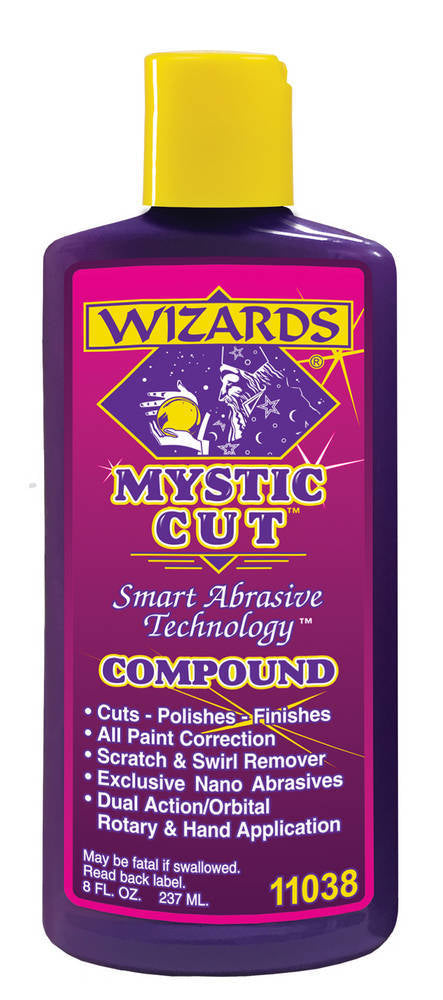 WIZARD PRODUCTS  Mystic Cut Compound 8oz.    WIZ11038