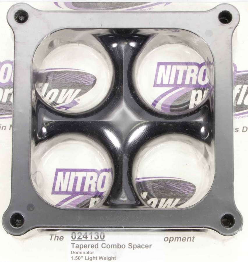 Wilson Manifolds Carburetor Spacer - 4500 1.5in 4-Hole L/W Tapered MPN WLS024130