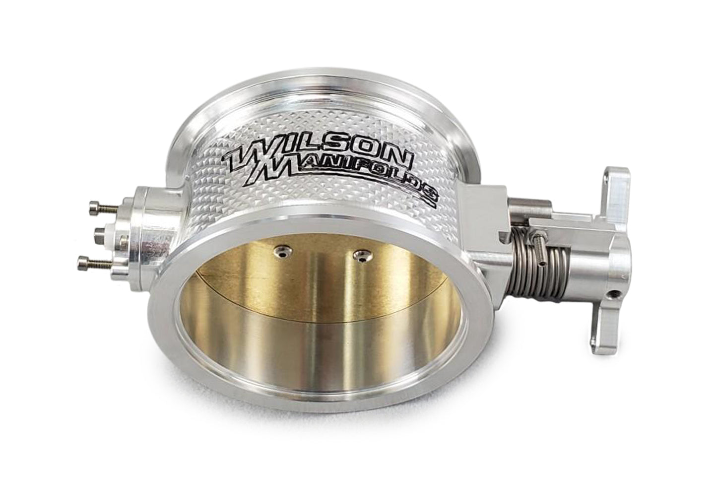 Wilson Manifolds 123mm Throttle Body 5.000 OD V-Band Base MPN WLS471123V For Universal use