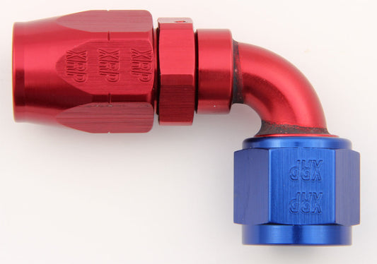 XRP-XTREME RACING PROD.  #8 90 Deg Dbl Swivel Hose End   XRP209008