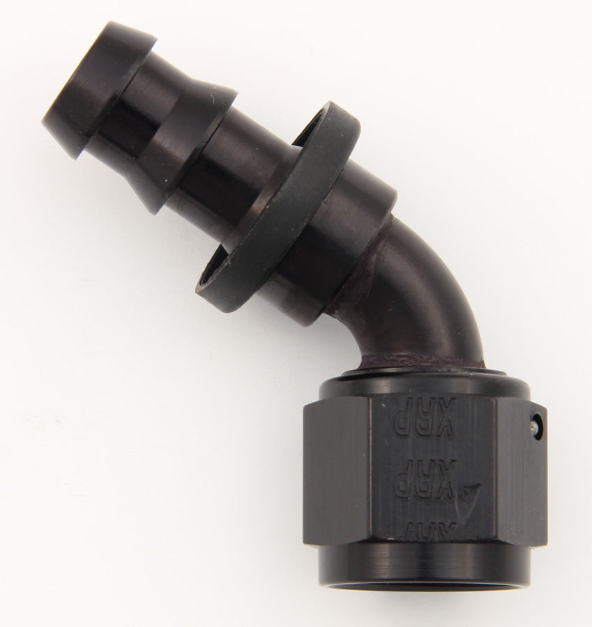 Xrp-Xtreme Racing Prod. #12 60 Deg Push-On Hose End Black MPN XRP236012BB