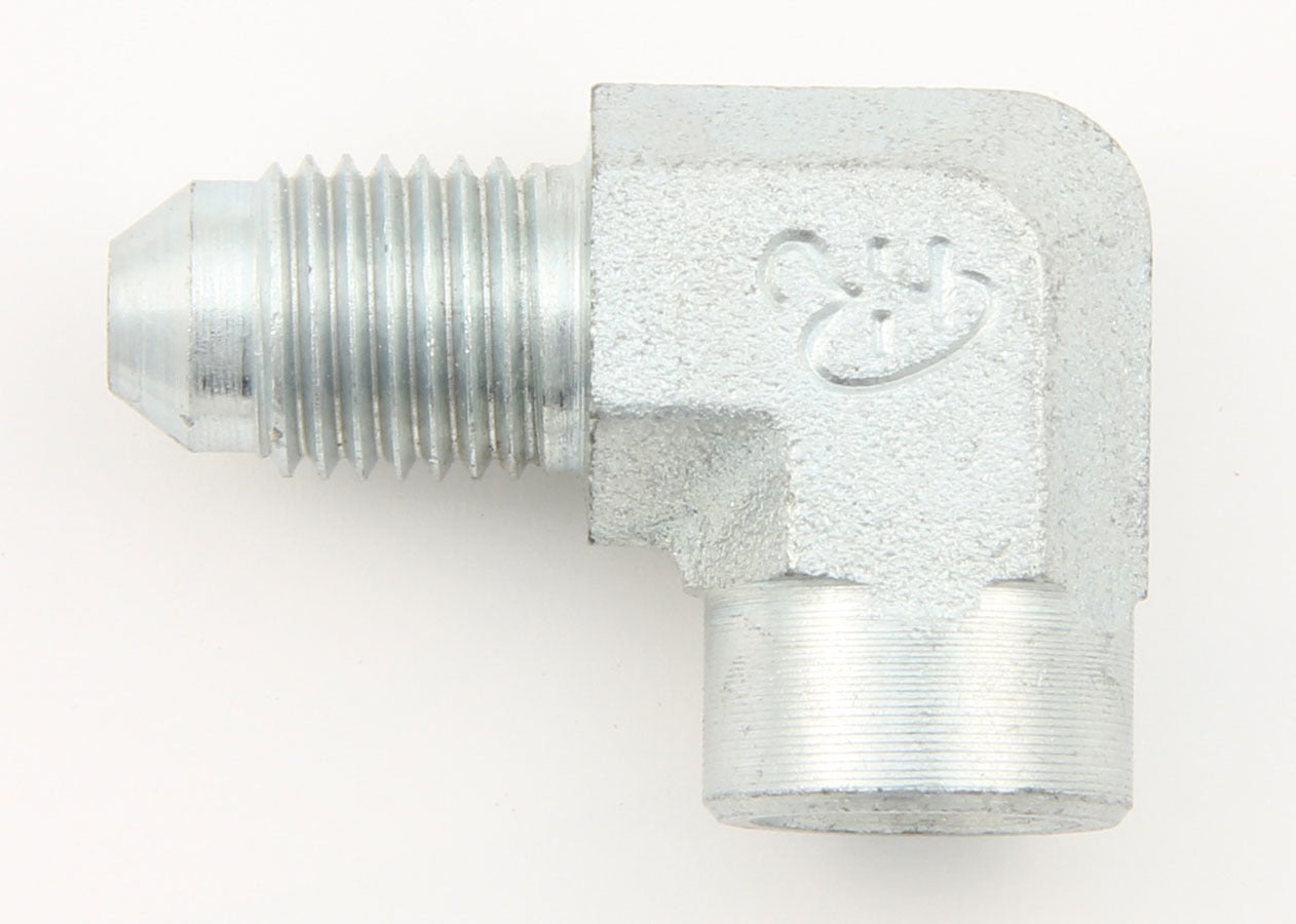XRP-XTREME RACING PROD.  #3 to 1/8 NPT 90 Deg Gauge Adapter  XRP705093