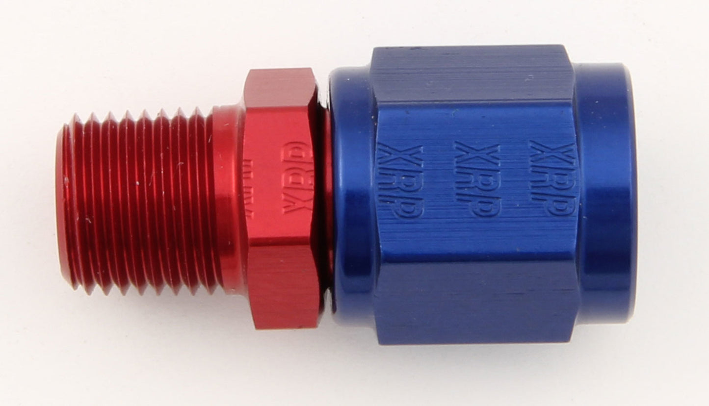 XRP-XTREME RACING PROD.  #6 to 1/4in NPT Swivel Pipe Adapter  XRP900606