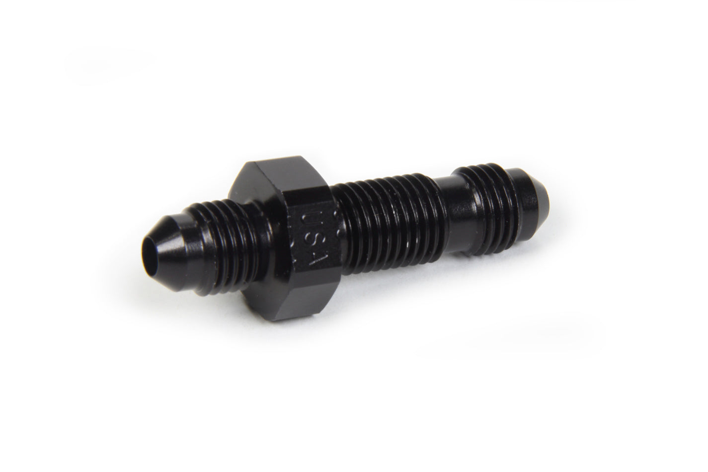 XRP-XTREME RACING PROD.  4an Male Union Bulkhead Fitting - Black  XRP983204BB