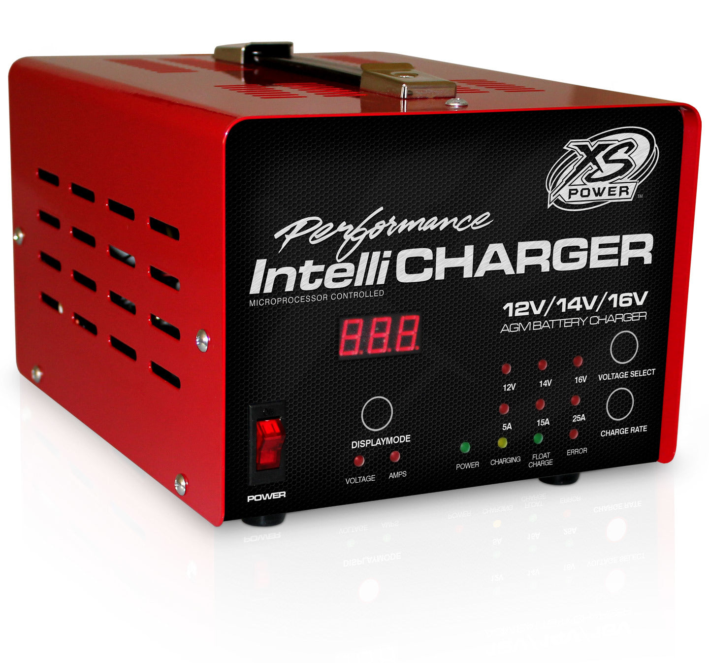 XS POWER BATTERY  25 Amp Battery Charger 12v/16v   XSP1005