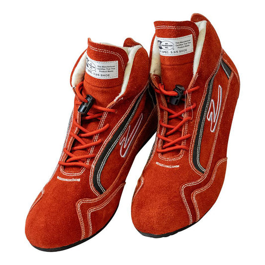 ZAMP  Shoe ZR-30 Red Size 10 SFI 3.3/5  ZAMRS00100210
